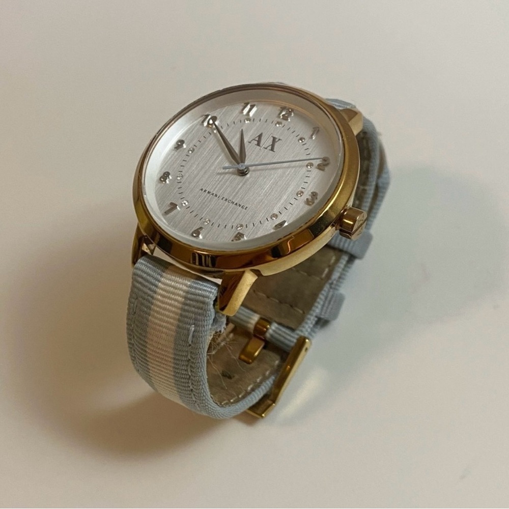 A|X Armani Exchange AX5366 Women’s Watch Leather Strap 38.5mm